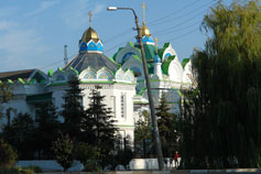 Феодосия. Церковь святой великомученицы Екатерины на площади автовокзала