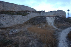 Феодосия. Останки крепостных стен на Карантином холме