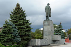 Керчь. Памятник Ленина на центральной площади