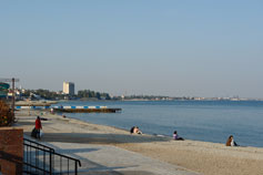 Крым, Феодосия, пляж, море
